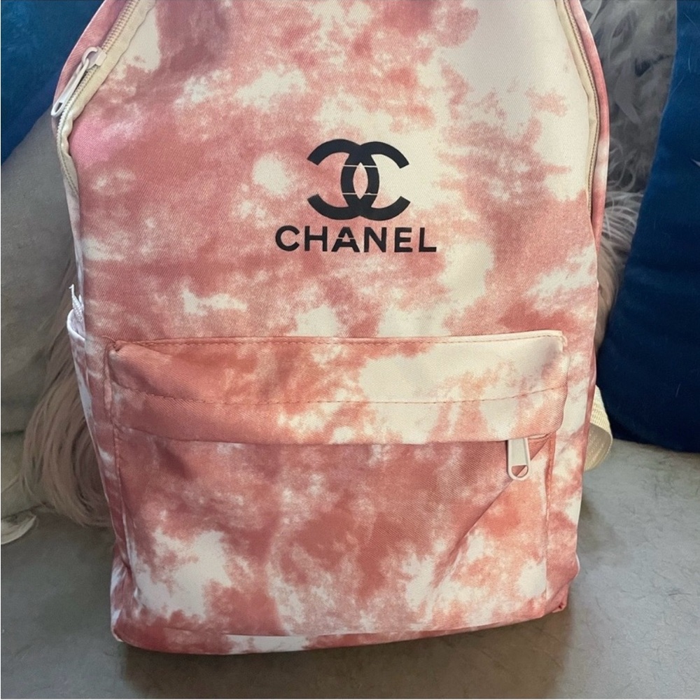 New Pink Tie-Dye Women's Backpack